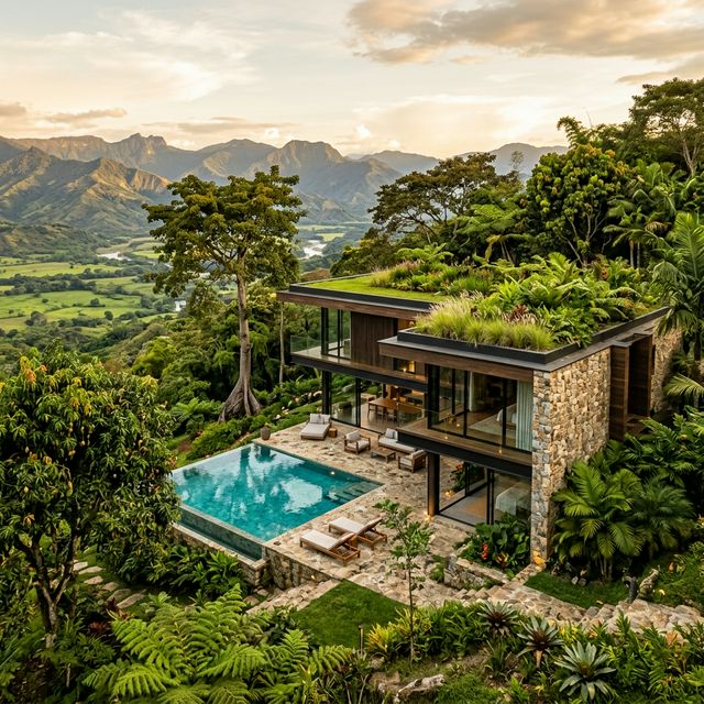 Concepto Vivienda Campestre
